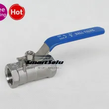 1/" BSP шаровой клапан из нержавеющей стали выключен