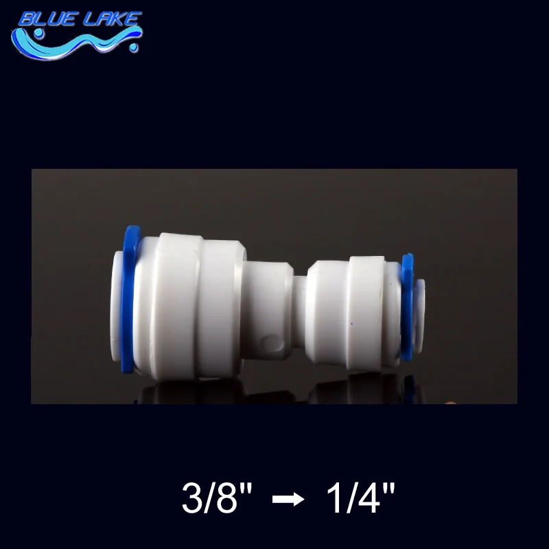 Water purifier water pipe adapter/Conversion connector,for 1/4" Water pipe to 3/8",Push in