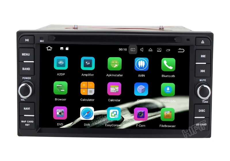 Top 4+32G Octa Core Android 8.0 car radio for Toyota Corolla EX Universal Fortuner Hilux car dvd player with steering-wheel,GPS RDS 4