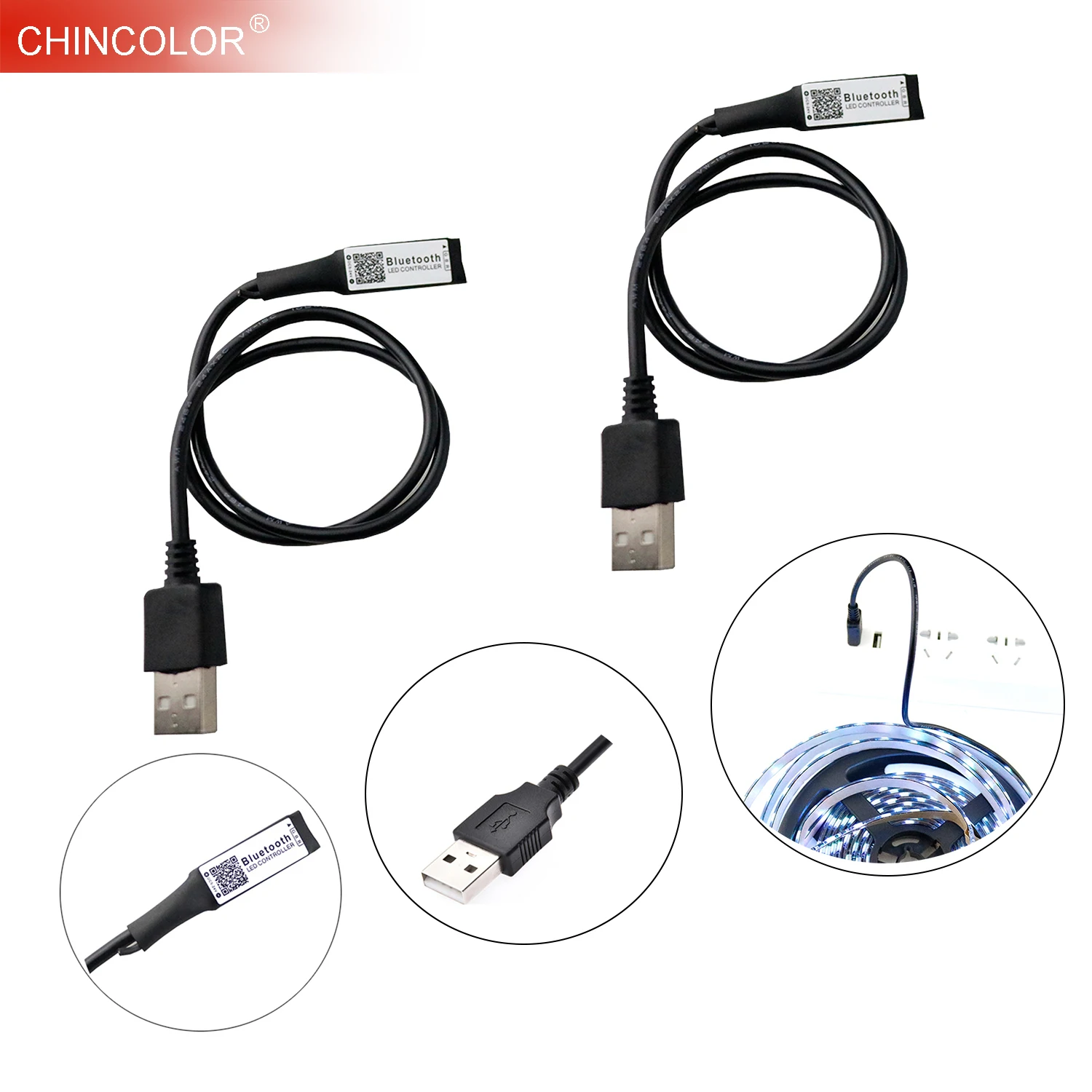 Bluetooth LED RGB контроллер WIFI Светодиодная лента диммер 5 в 4PIN RGBW светодиодное