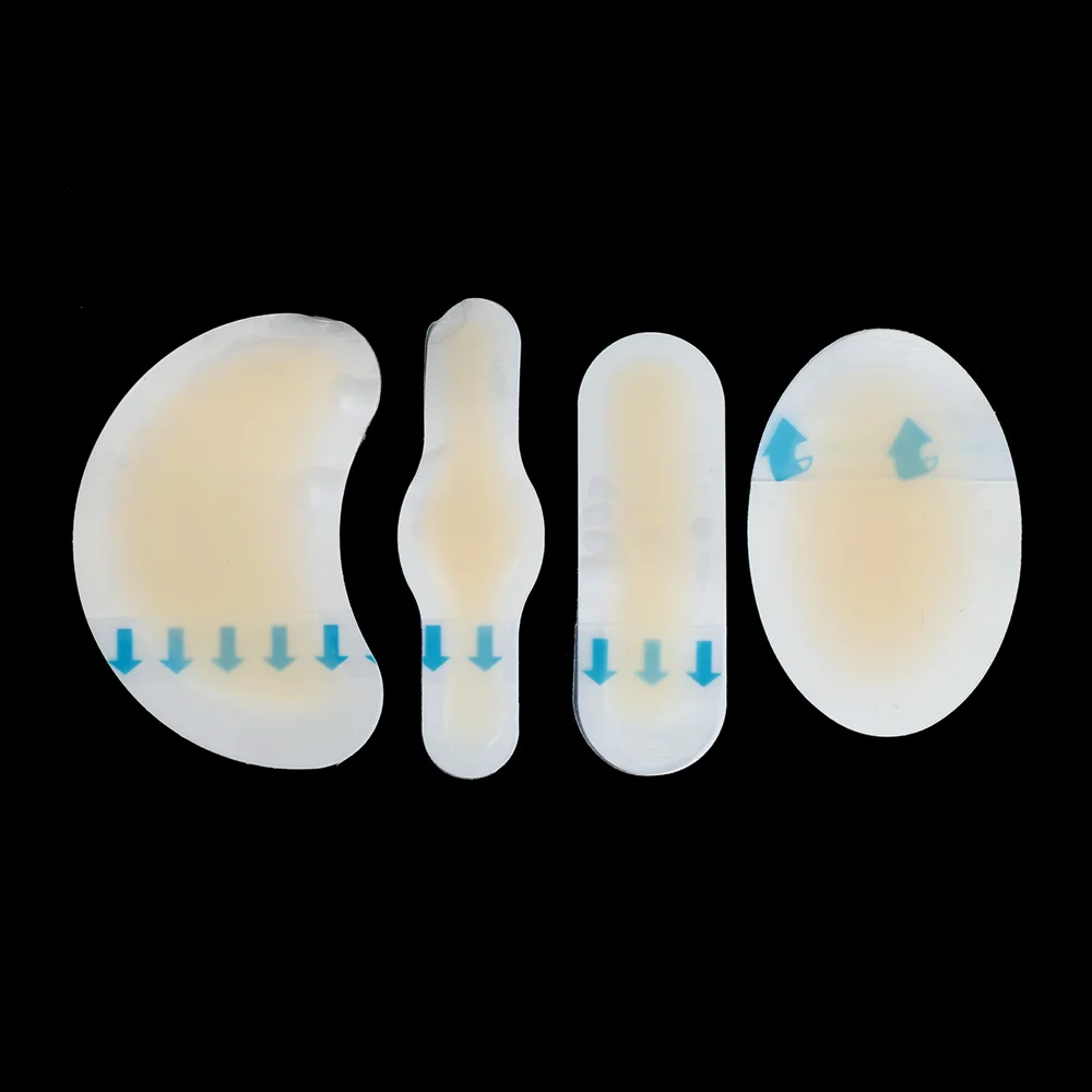 

Hot Useful Foot Care Sticker Skin Hydrocolloid Heel Protector Pads Waterproof Anti-wearing Heel Foot Care Blister Gel Guard