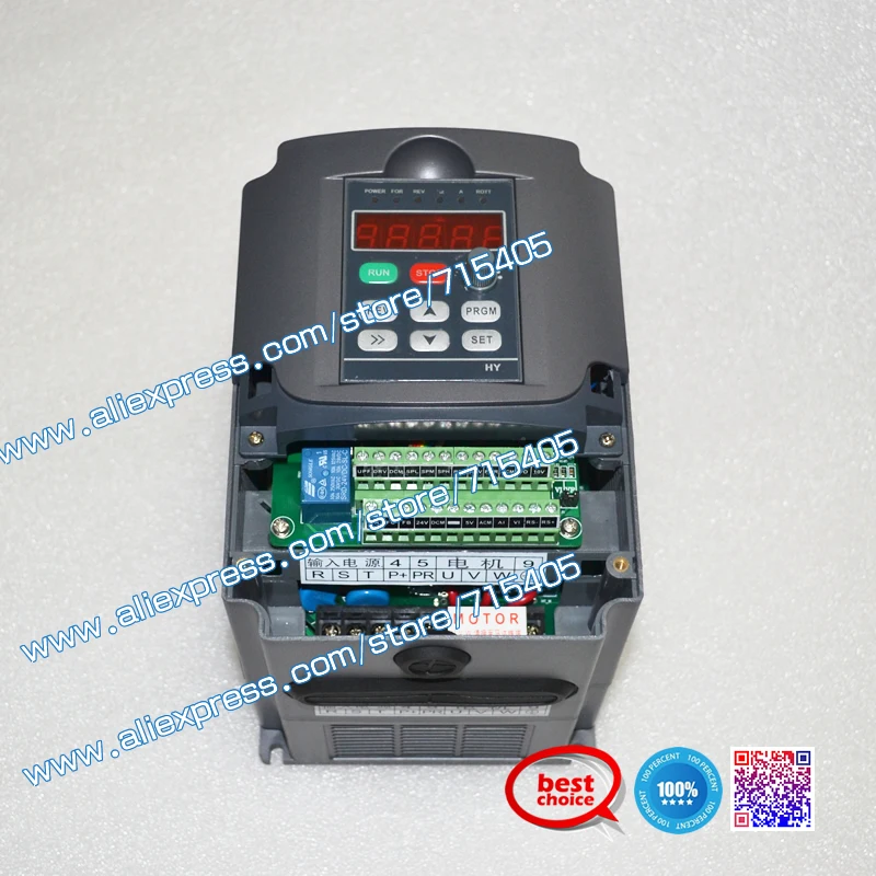 Переменный ток 110 В 110 кВт VFD драйвер переменной частоты кВт VFD 1HP в вход 3HP 110VAC выход