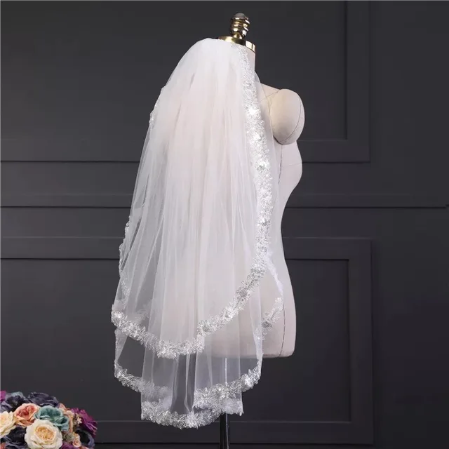 wedding shoulder veil