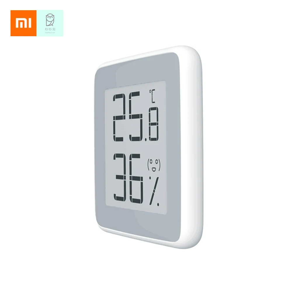 

Xiaomi Miao Miao Ce Digital Thermometer And Hygrometer Electronic E-Link ink screen High-Precision Sensor Intelligent Home