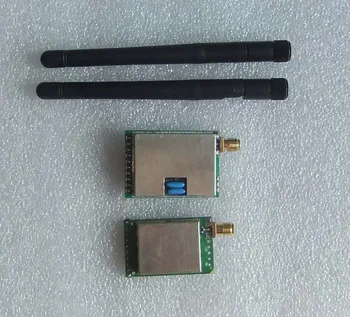

1Set 5.8G 16ch Wireless Audio and Video Module Transmitter+Receiver+Antenna Kit Radio Systems 5V Parts for RC FPV Drone