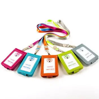

Work Certificate Card Set Neck Hanging Card Package Traffic Badge Clip Bank ID Card Badge Holder with Neck Lanyard Wallet