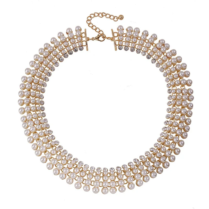 

Women high quality TOP Pearl Neck Necklace