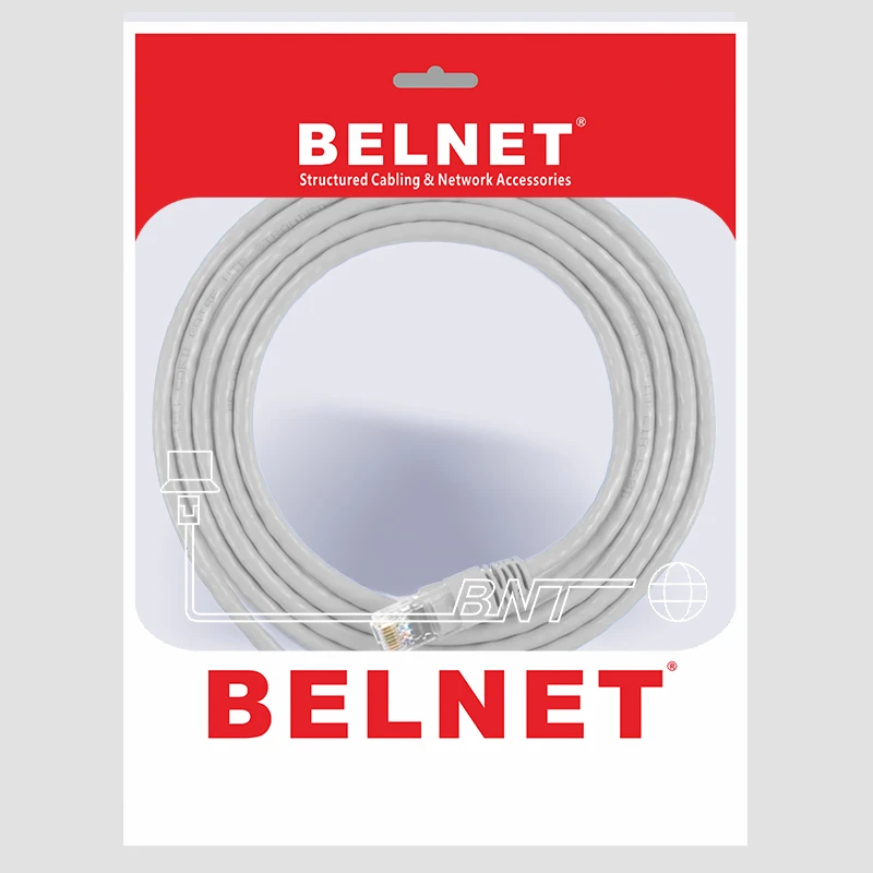 Belnet Rj45 Cat5e Kabel Utp Jaringan Lan Ethernet Kabel Cat 5 Rj45 Patch Kabel 1 M 2 M 3 M 5 M 10 M 20 M Untuk Ps Komputer Router Kabel Patch Cord Rj45
