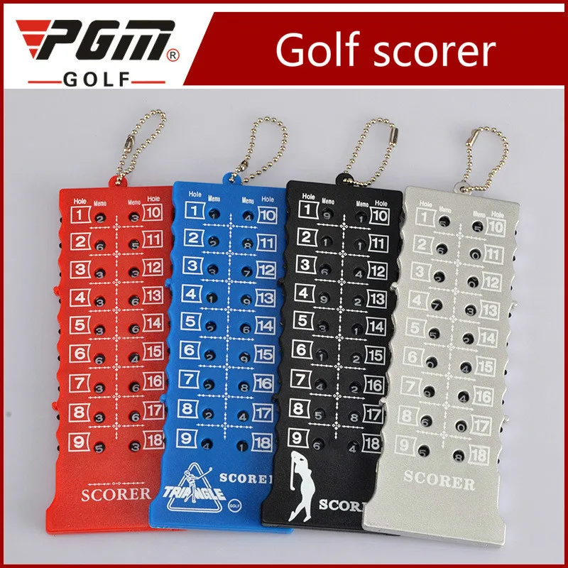 Golf Scorer Golf Gold 18-hole Square Scorer аксессуары для гольфа JFQ002