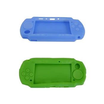 

5PCS Soft Silicone Case housing shell Skin Cover For PSP 3000 protective housing Case Cover For PSP3000 free shipping