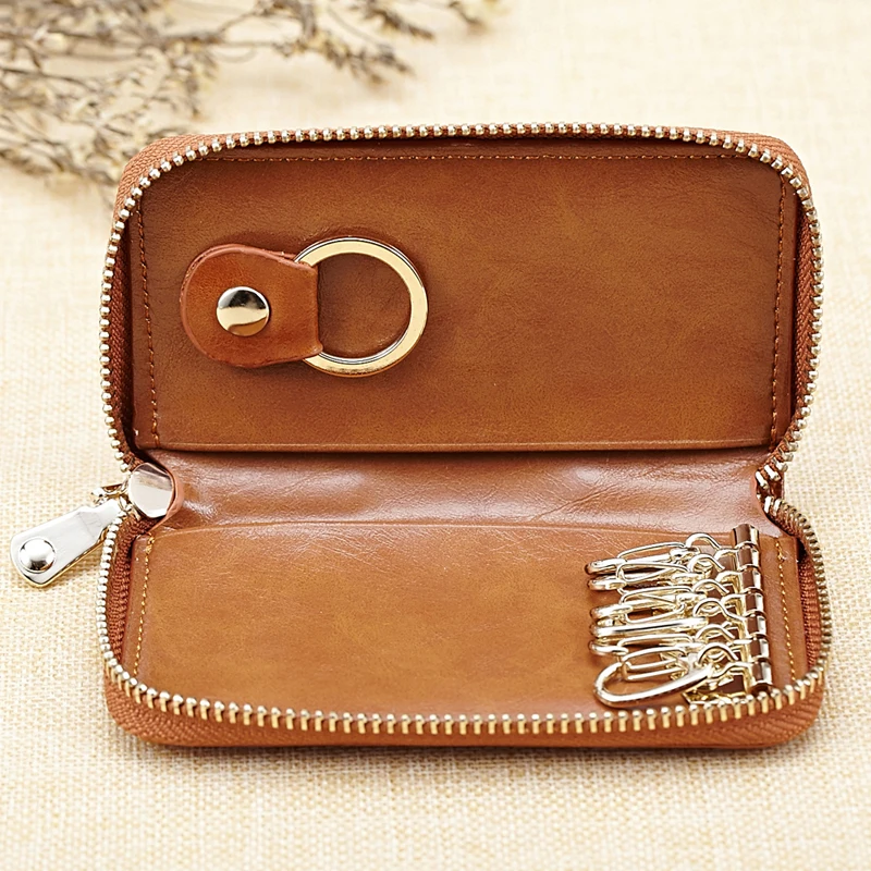 Buy Fashion Genuine Leather Key Holder Case Mini