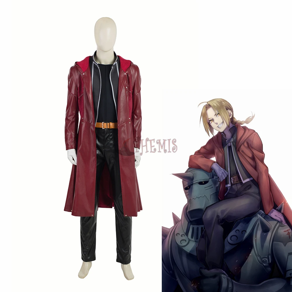 

Athemis Movie Fullmetal Alchemi cosplay Edward Elric Cosplay Costumes high quality custom made