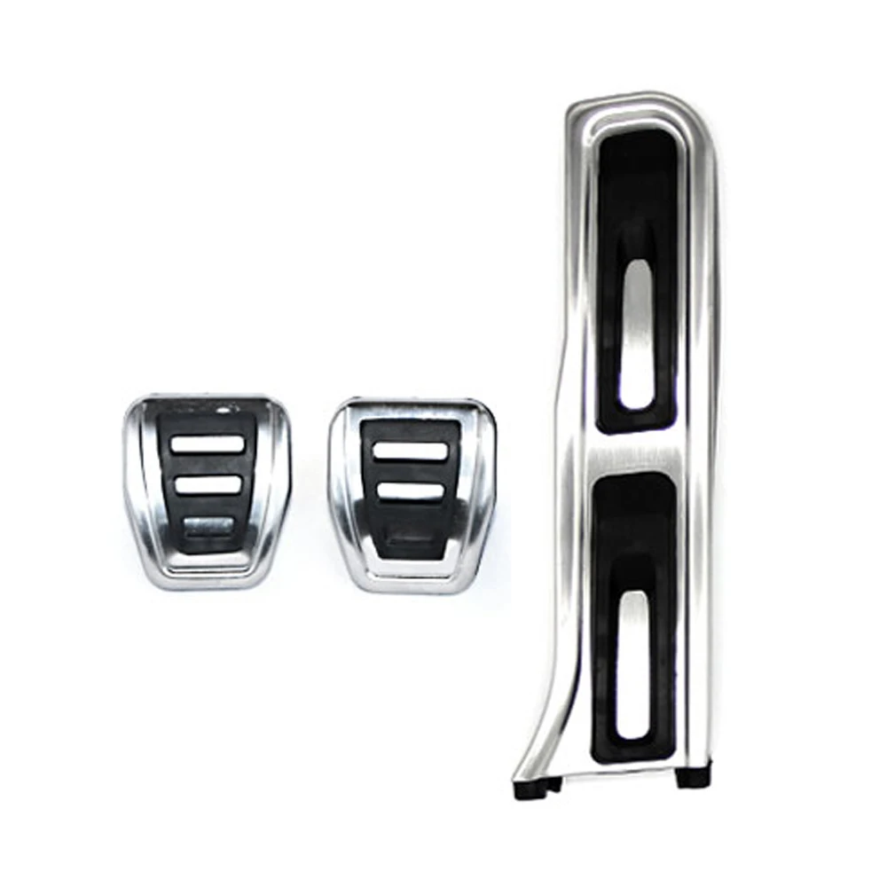 LitangLee Car Accelerator Pedal Pad Cover For Audi TT RS TTS 8J 2006~2014 MT LHD Sport Racing Design Foot Throttle Pedal Cover (5)