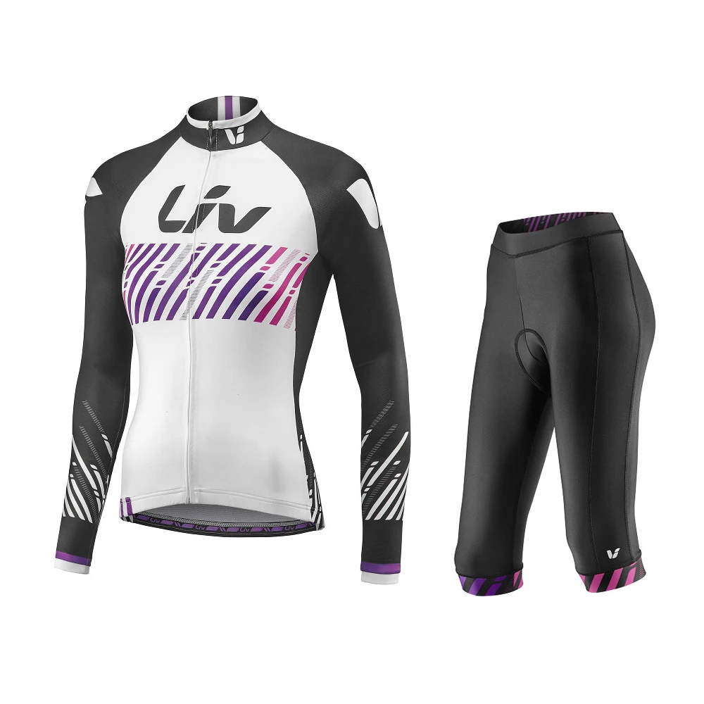 LIV Cycling Jerseys PRO Breathable Women Cycling Pants Bike Bib Pants