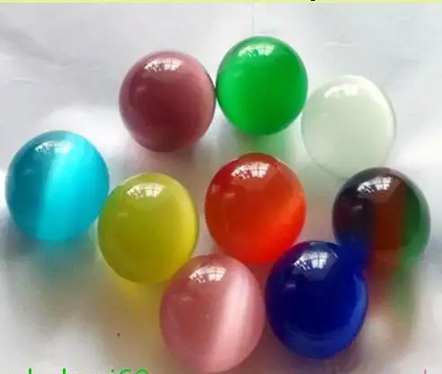 

6680058+++9pc Colorful classic luck opal crystal sphere ball healing 40mm