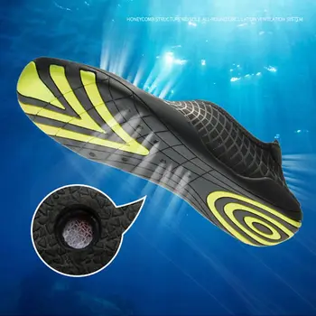 

1 Pair Unisex Thin Stretchy Swim Diving Outdoor Sports Shoes Flexible Breathable Anti Slip Socks Surfing Yoga Waterproof Lightwe