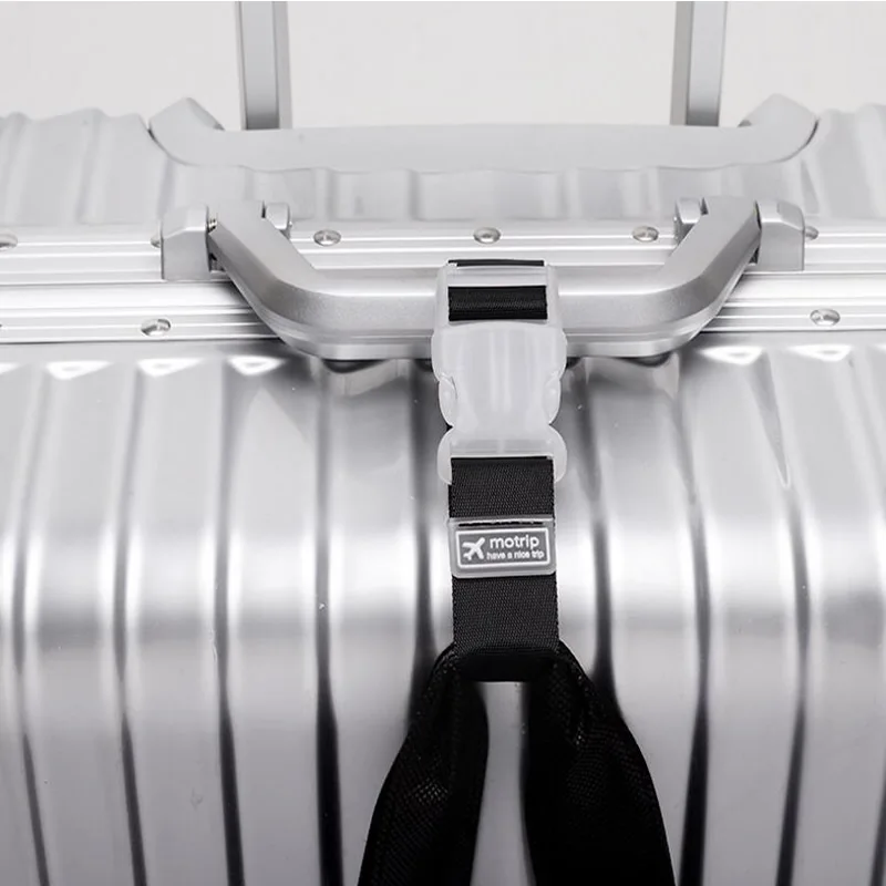 7Colour Portable Adjustable Travel Accessories Buckle Button Security Parts Suitcase Bag Hanger Luggage Strap Aircraft Supplies