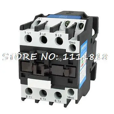 

220V Coil Motor Controler AC Contactor 3 Pole NO N/O 660V 15KW CJX2-3210