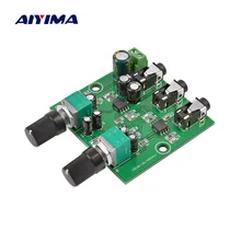 

AIYIMA 2Way Stereo Audio Signal Mixer Board Multi-Channels Mixing Board for One Way amplification Output Headset Amplifier Audio