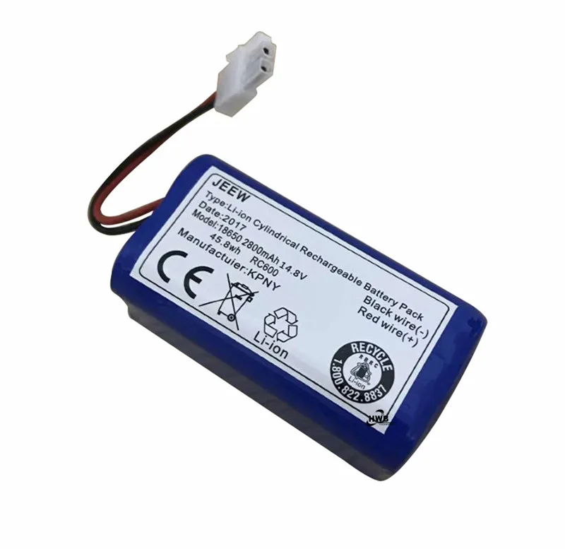 Литиевая батарея для робота-пылесоса V7 V7s CR130 V780 EHS-Q800 cen550 cen640 2800 cen553 18650 1 шт. 14 8 мАч