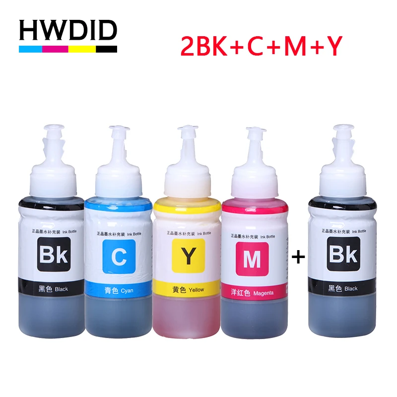 HWDID 70 мл чернила для заправки краски Epson L800 L801 L810 L1800 L101 L100 L110 L111 L200 L201 L210 L211 L220 L300 L355