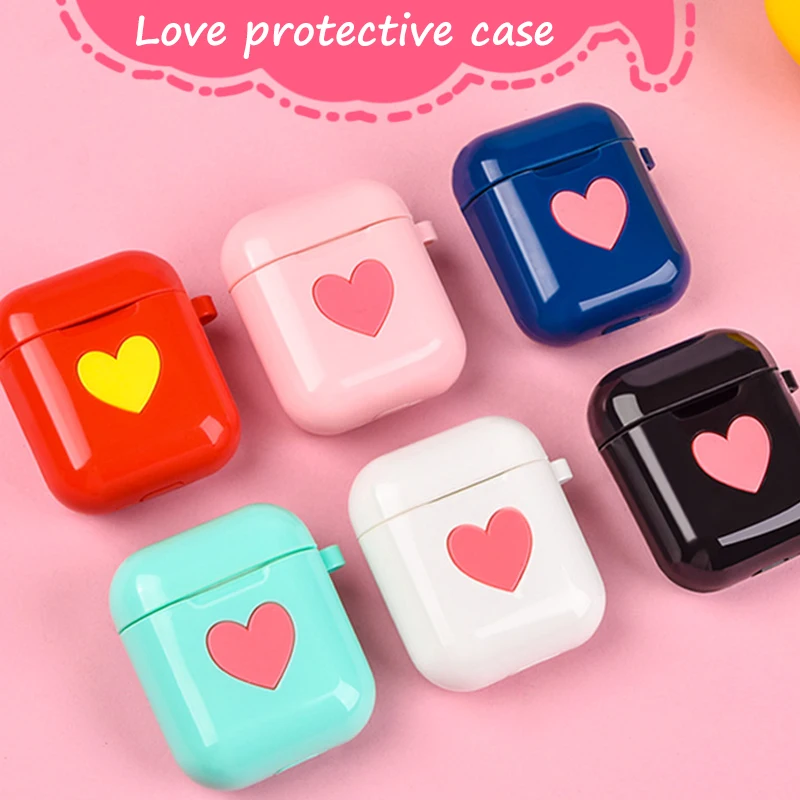 

1PCS Bluetooth Wireless Earphone Case For AirPods TPU Silicone Charging Headphones For iPhone Protective Box For Airpods Coque