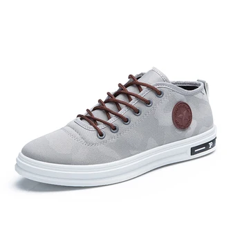 

Pop Nice Spring Summer Autumn Men Casual Canvas Shoes Classic Mens Lace-Up Light Camouflage Shoes Students Low Top Daily Shoes