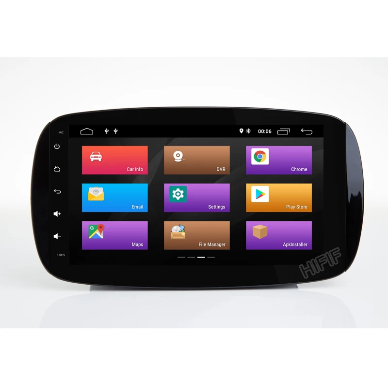 Top 9" IPS!4G Android 9.0 Car Multmedia DVD player GPS autoradio for Mercedes/Benz Smart Fortwo 2016 2017 2018 Radio stereo 1