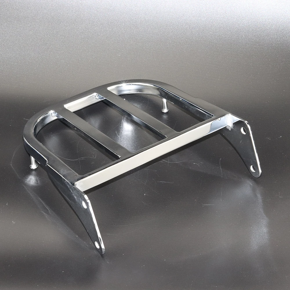 Chrome Sissy Bar Luggage Rack For Suzuki Intruder/Volusia VL800 2001