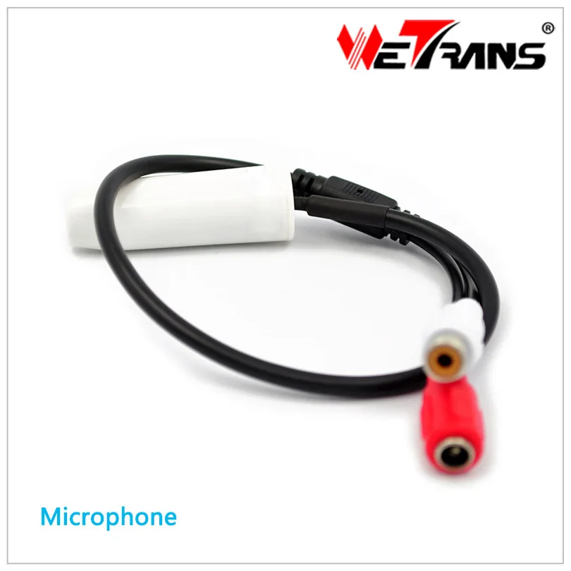 Microphone Surveillance Audio Pick up Device 100 Square Meters Mini CCTV Security Surveillance Microphone
