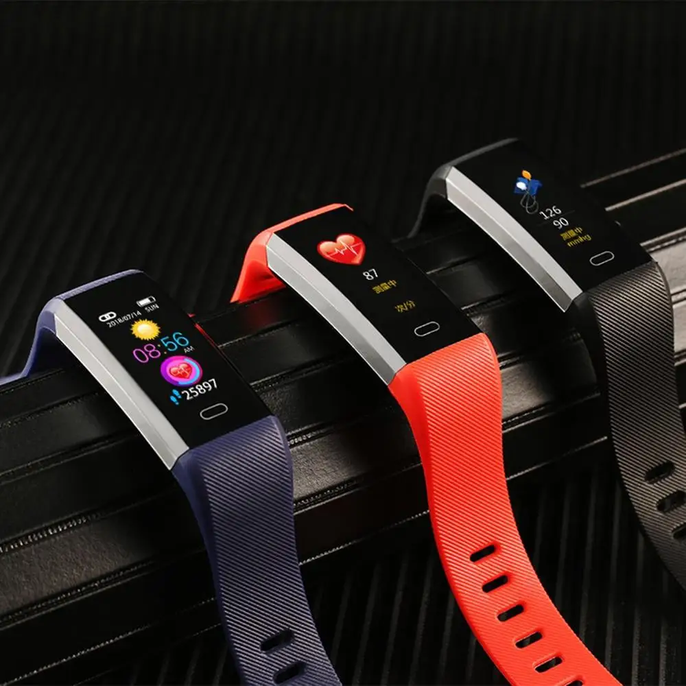 

Wq6 Smart Bracelet 0.96 Inch Color Screen Usb Straight Ip67 Waterproof Waterproof Swimming Information Reminder