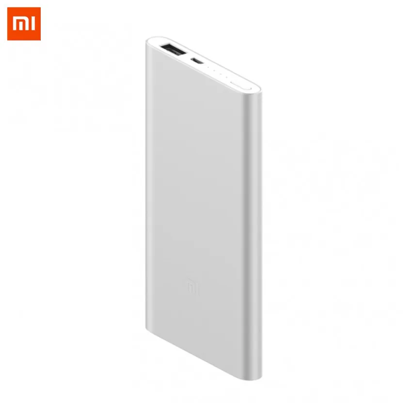 

YOUPIN Mi Original New 5000mAh 2 Alloy Metal Ultra Thin Power Bank For Mobile Phone