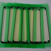 Горячая Распродажа 100 шт./лот Оригинальная передняя рамка сенсорного ЖК-экрана клей 3M рамка пластины клей Стикеры лента для samsung S5 i9600 G900F G900V