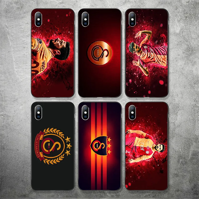 

Yinuoda Galatasaray Spor Kulubu Phone Case Akbaba For iPhone Case DIY Picture Soft TPU Cover X XR XS MAX 7 8 7plus 6 6S 5S SE