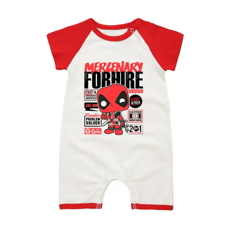 Cartoon Baby Boys Clothing Spring Summer Deadpool Printed Newborn Toddler Rompers Clothes Infant Pajamas Jumpsuits Aliexpress