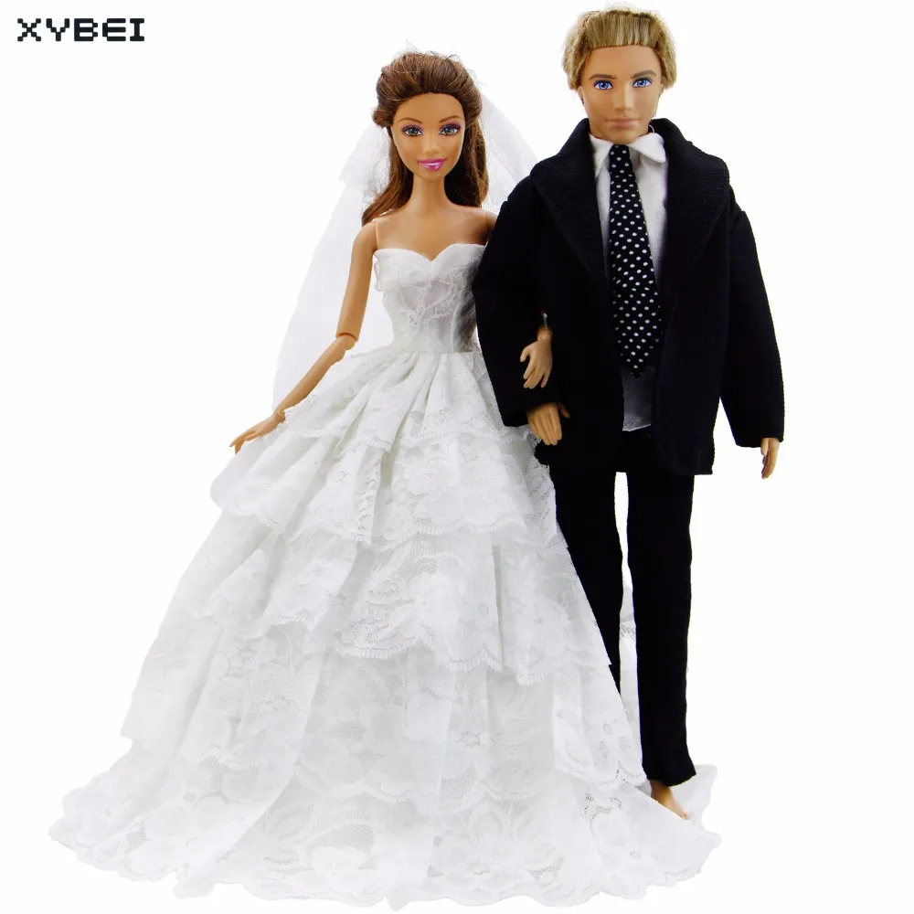 barbie and ken wedding clothes