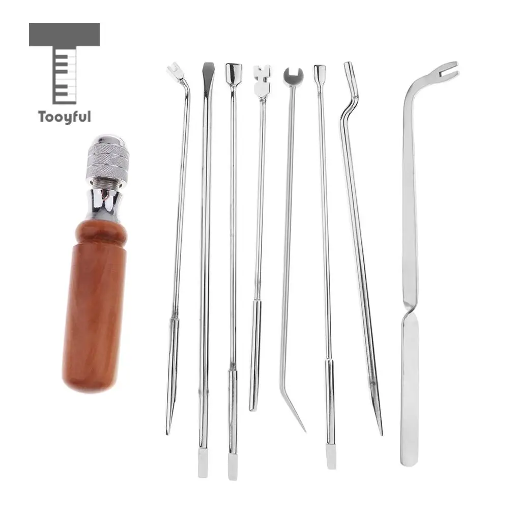 Tooyful Piano Tuning Maintenance Tools Tuning Tool Jujube Wood Handle Repair Tools