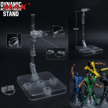 

Elevate up to 185mm 1/6 Scale Transparent Dynamic Bracket Model Soul Bracket Stand Display Model for 1/6 1/12 Action Figure
