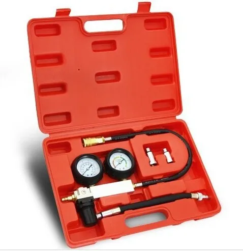 

TU-21 Petrol Engine Cylinder Compression Leak Detector Tester Gauge Tool Kit