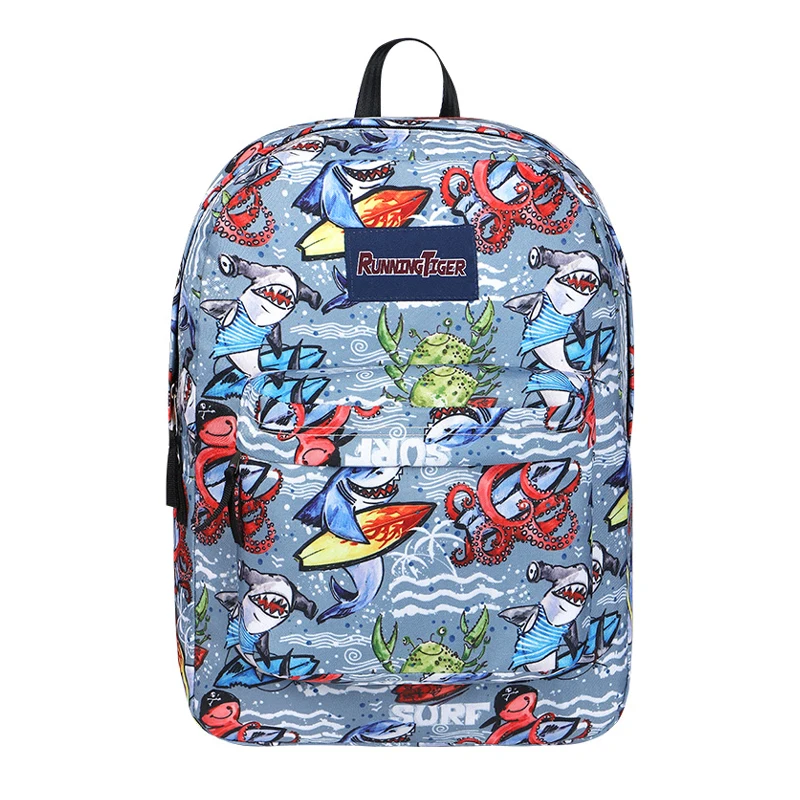 

Freein new octopus wave game backpack lady multi-pocket travel backpack female bag female models Mochilas