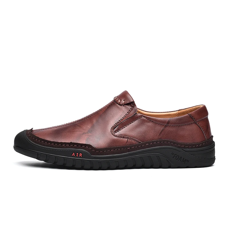 

Times New Roman Fashion Summer Style Soft Moccasins Men Loafers Genuine Leather Shoes Men Flats Gommino Driving Shoes