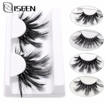 25 мм 3D Искусственные норковые ресницы Толстые Накладные ресницы крест-накрест пряди бескровные высокие объемные норковые ресницы дропшиппинг