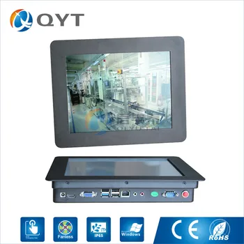 

10.4"rugged win7/8/10 tablet PC with i3 rs232 rj45 dc prot Resistive touch 800x600 industrial Panel pc with 4GB ddr3 /32G SSD