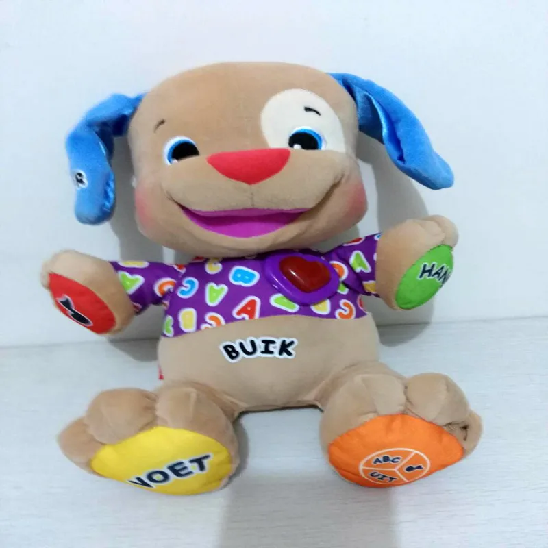 Dutch Speaking Toy Holland Singing Toy Musical Puppy Doll for Netherlands Baby Educational