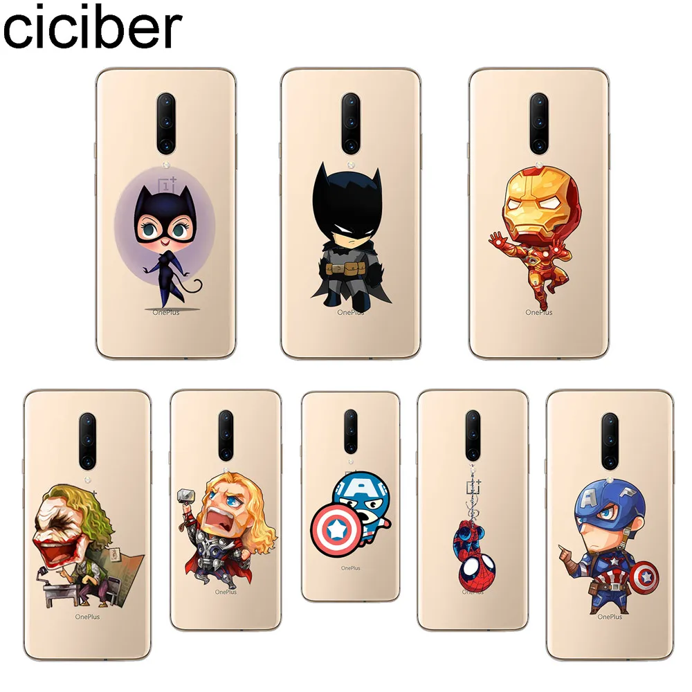 ciciber Marvel Iron Man Phone Cases For font b Oneplus b font font b 7 b