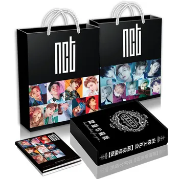 

[MYKPOP]NCT Luxury Gift Set CD+MV+Post Card+Photo book+Breastpin+Bookmarks+Crystal Cards+Paper Bag SA18110702