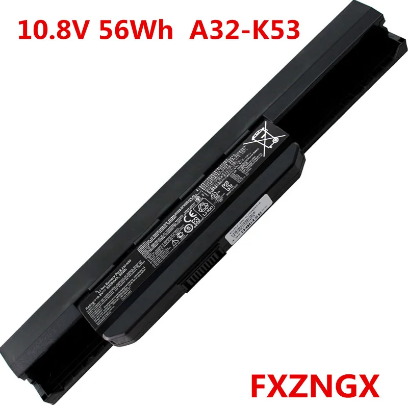

FXZNGX Original A32-K53 A41-K53 Laptop Battery for ASUS K53 K53E X54C X53S X53 K53S X53E K43SJ X43S X84 X54H A53 X44H A43S