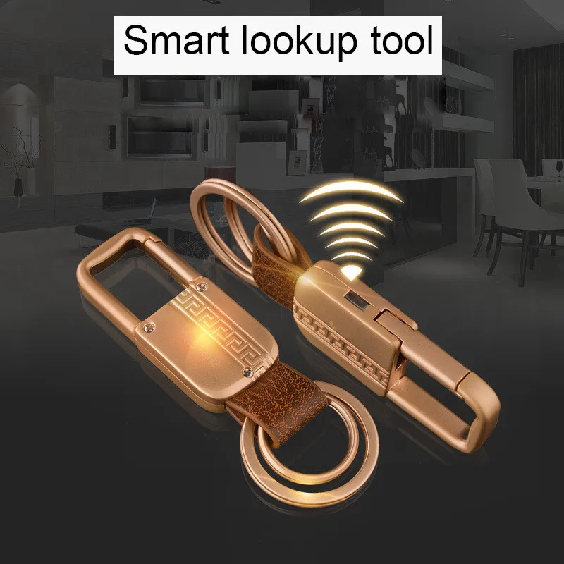 

Bycobecy New Fashion Anti-lost Key Case Bluetooth Smart Phone Positioning Two-way Alarm Anti-lost Wallet Key Holder Housekeeper