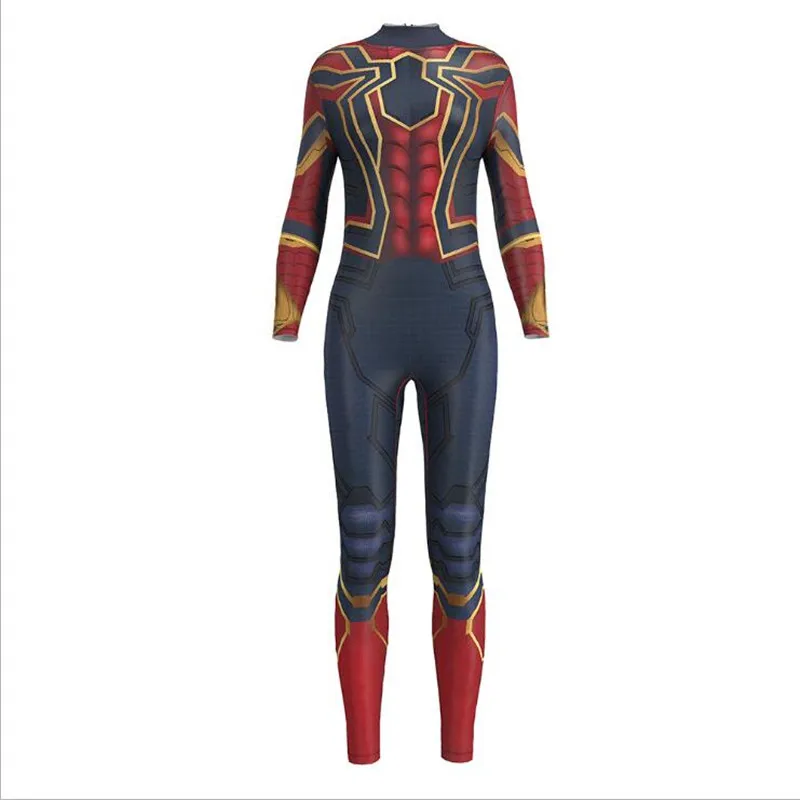SpiderMan 3D Printing Iron Spider Cosplay Costumes Adult Girls Sexy Halloween Bodysuit Jumpsuit Catsuit Masquerade Dress SpiderMan 3D Printing Iron Spider Cosplay Costumes Adult Girls Sexy Halloween Bodysuit Jumpsuit Catsuit Masquerade Dress