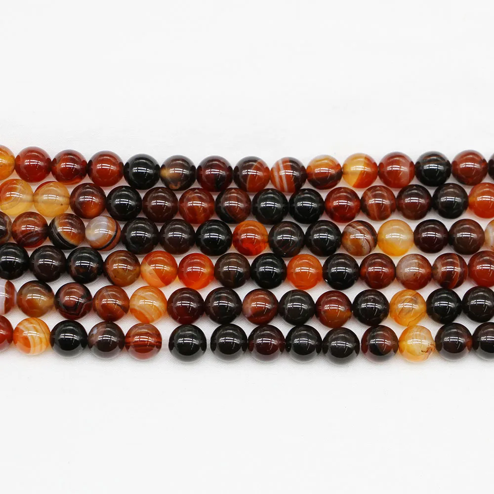 

1strand/lot 4 6 8 1012mm Natural Stone Beads Dream Agates Bulk Loose Spacer Stone Beads For DIY Making Bracelet Necklace Jewelry